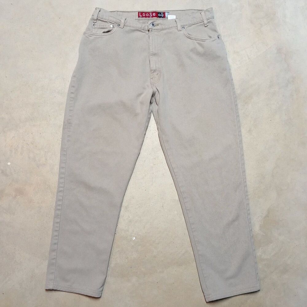 Vintage 90s Levi's Silvertab Made in USA Loose Y2K Jeans Size 38x32 (Fits 36x31)